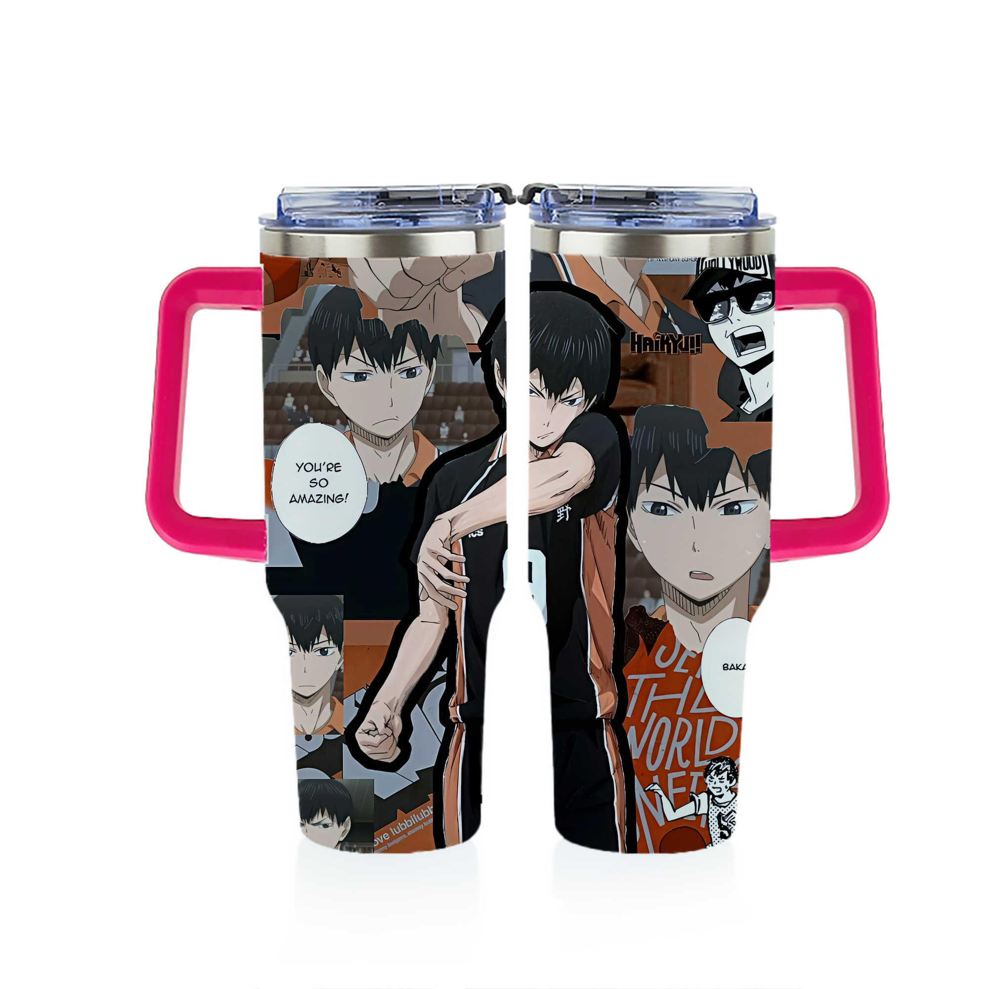 （画像用） ハイキュー!! Haikyu!! 1200ｍLフルプリント車用タンブラー